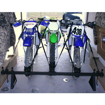 Dirt bike best sale rack for trailer