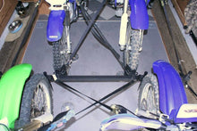 Load image into Gallery viewer, Locking Pin Triple Dirt Bike Rack
